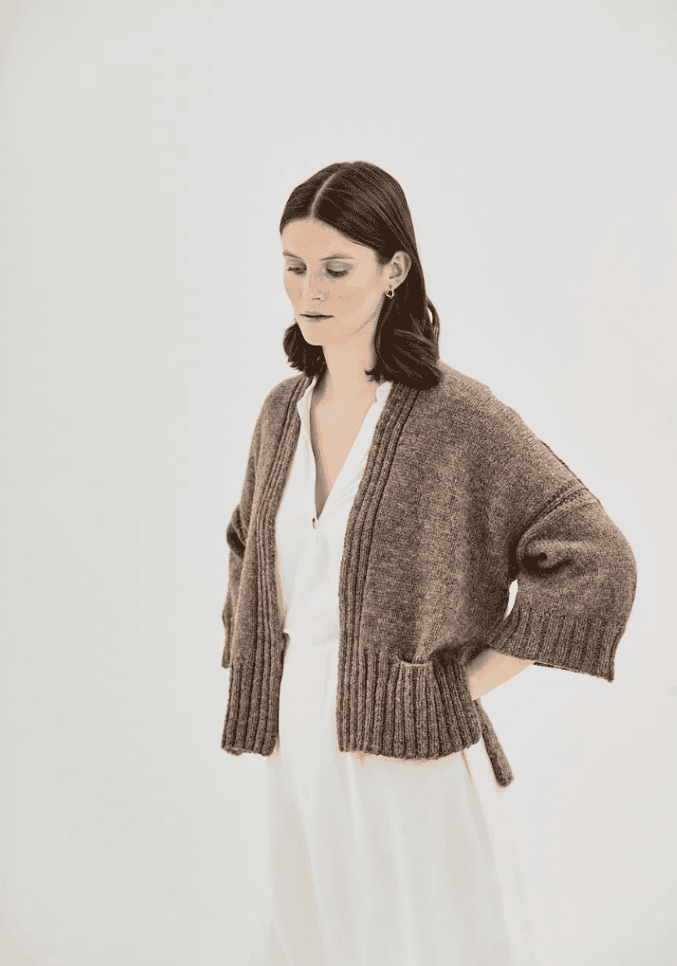 Cardigan FETTLE von Erika Knight
