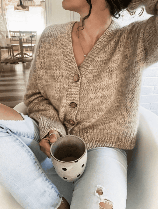 Cardigan HOME von Caidree